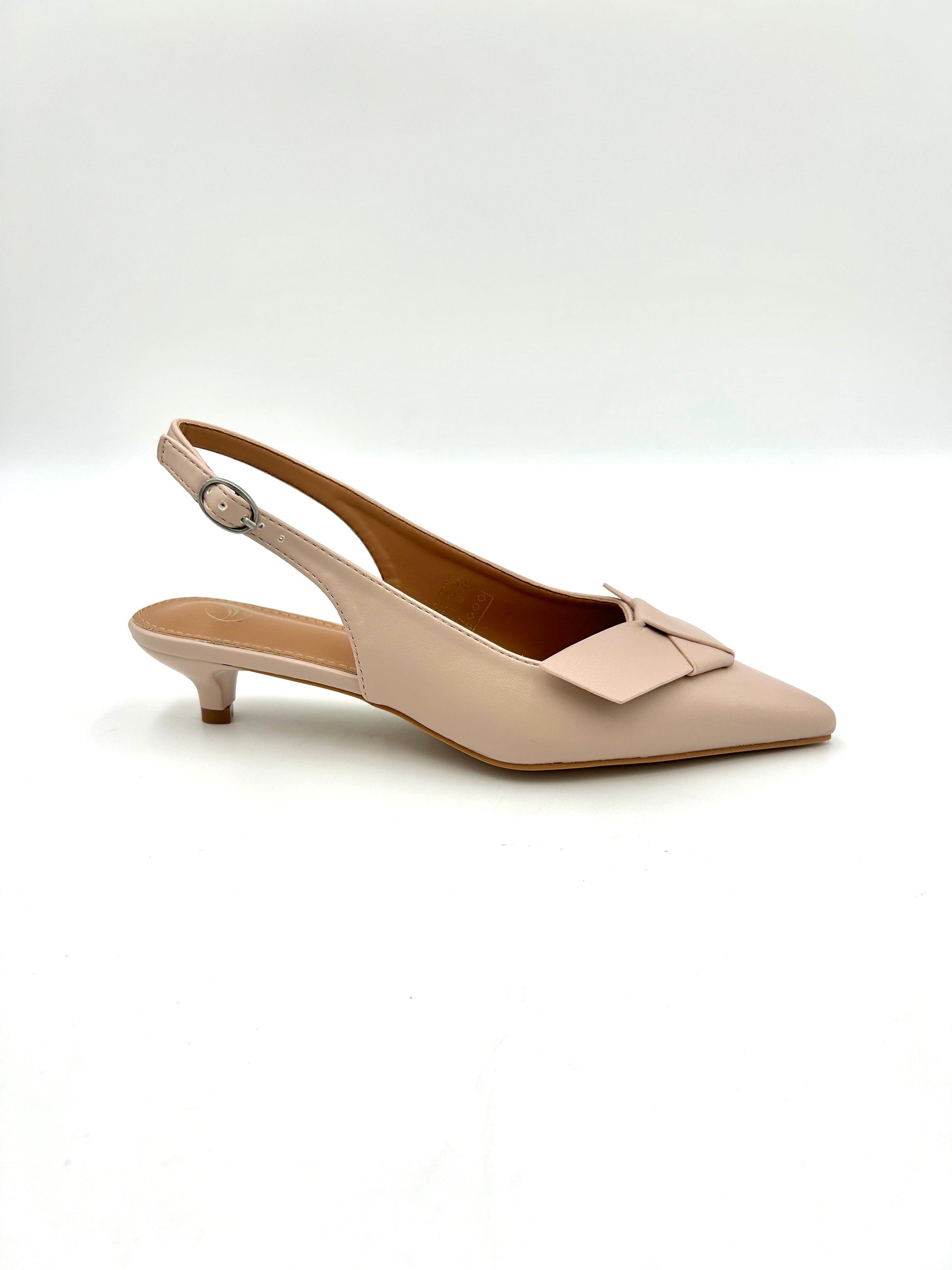 Slingback da donna 4cm /Rosa (sottopiede memory foam) - crichic