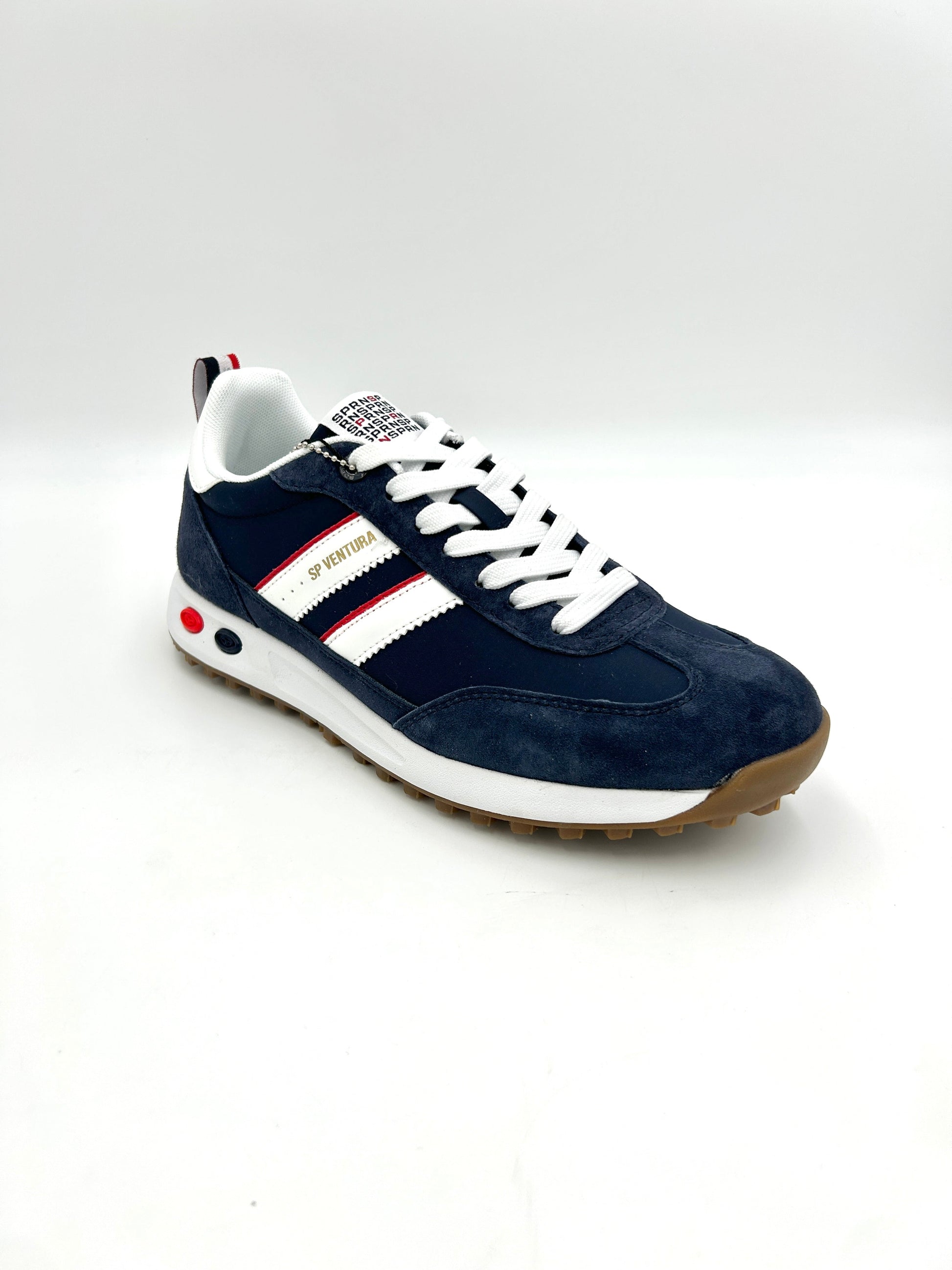 Soprani Sneakers uomo in memory foam - grigio e blu - Soprani