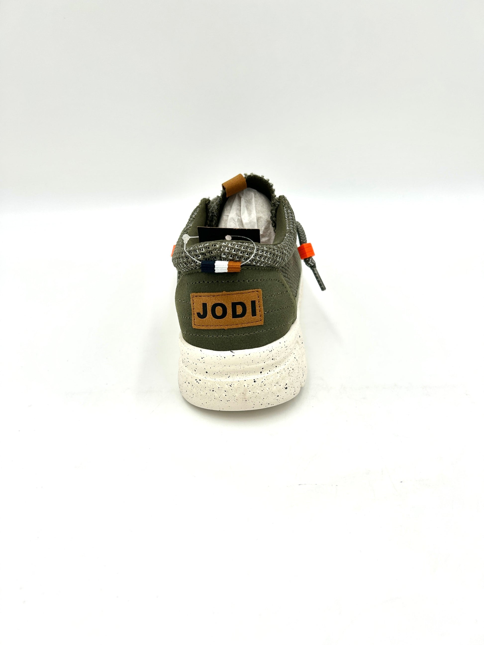 Jodi Scarpe da uomo Slip on fresca e comoda / Marrone e Verde - jodi