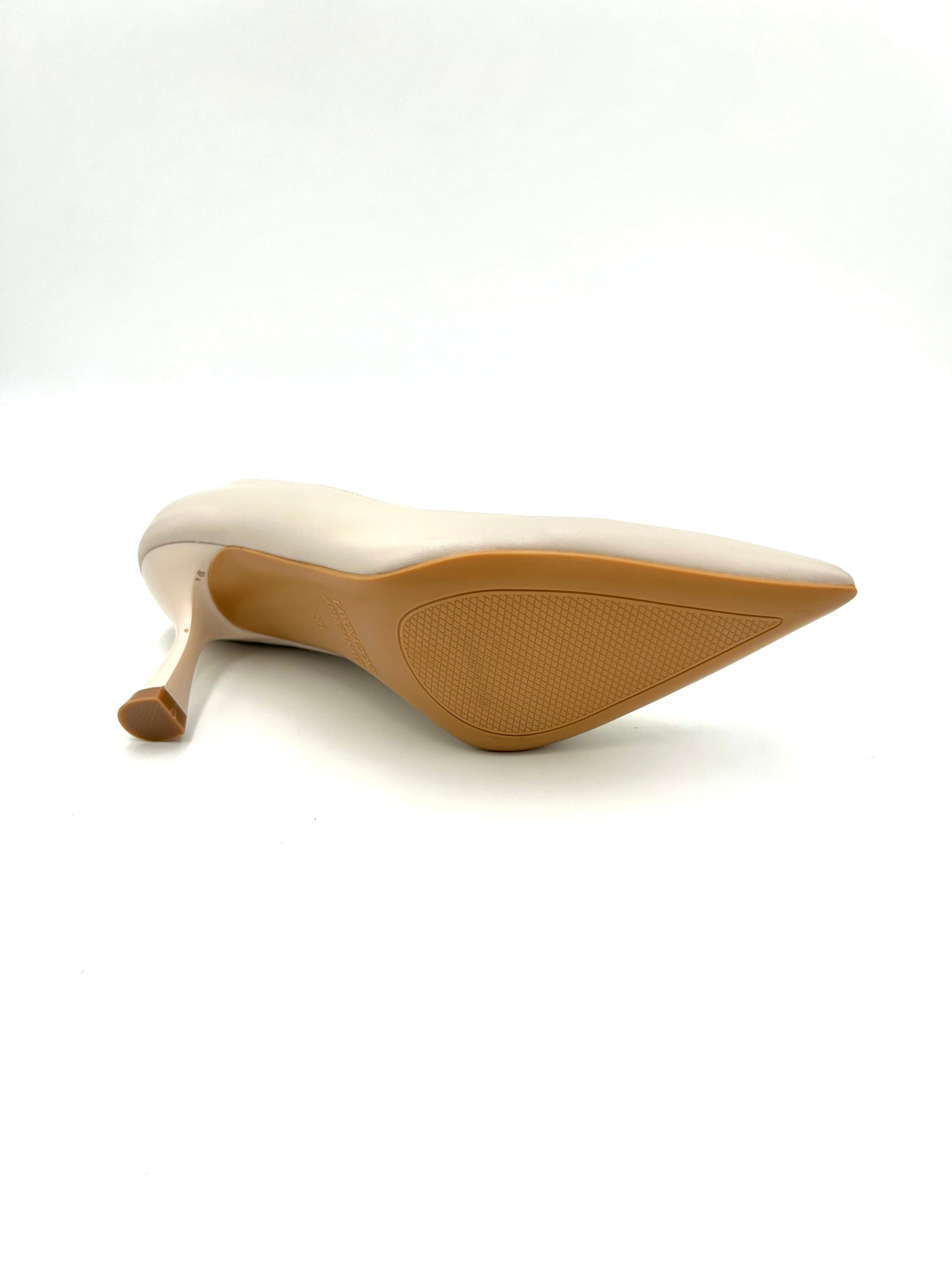 Décolleté da donna, 8 cm / Nude, Nero e Blu (sottopiede memory foam) - crichic