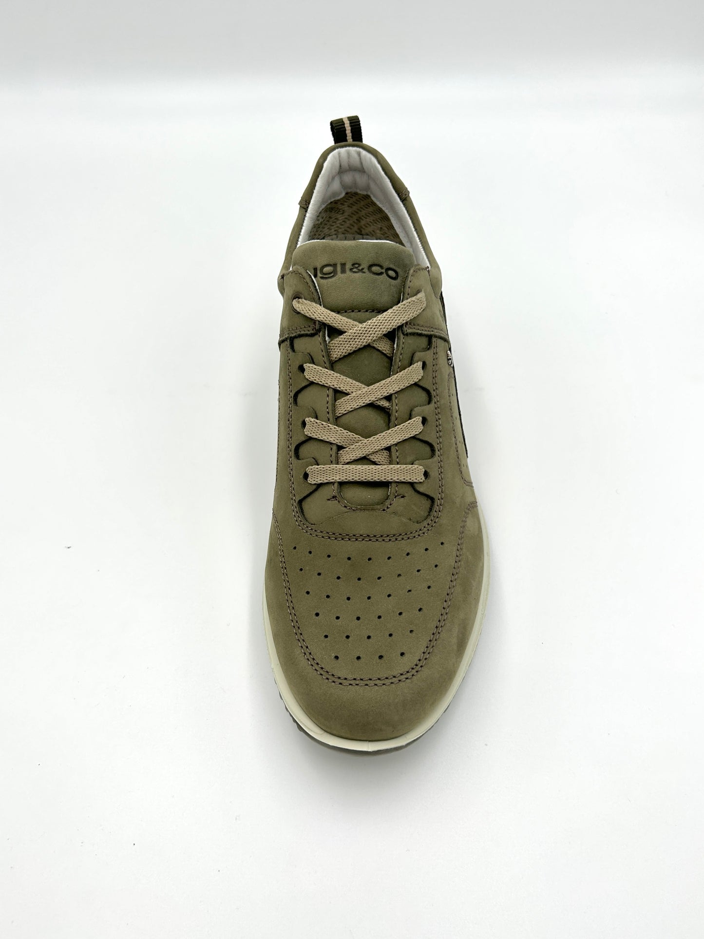 Igi&co Sneakers nabuk -  verde (GORE-TEX) - Igi&co