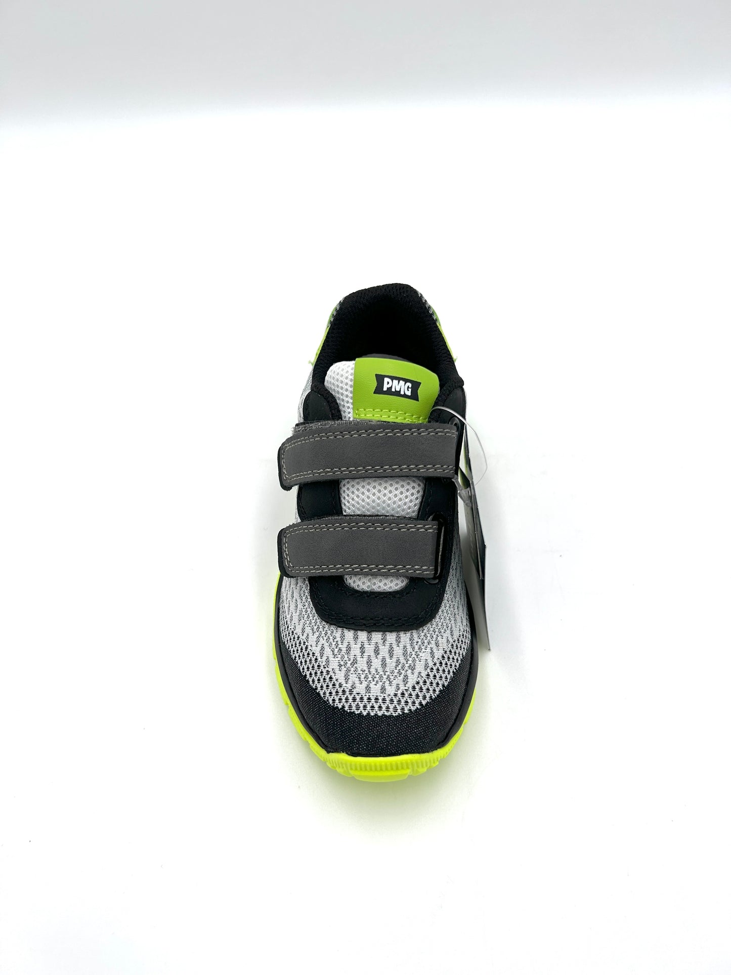 Primigi Sneakers kids (collab Michelin) chiusura a strappo tessuto traspirante - nero grigio e verde - Primigi