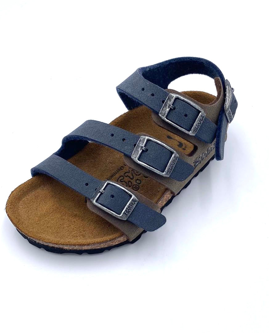 Birkenstock kids Birki’s Ellice 193753 mocha/navy - Birkenstock