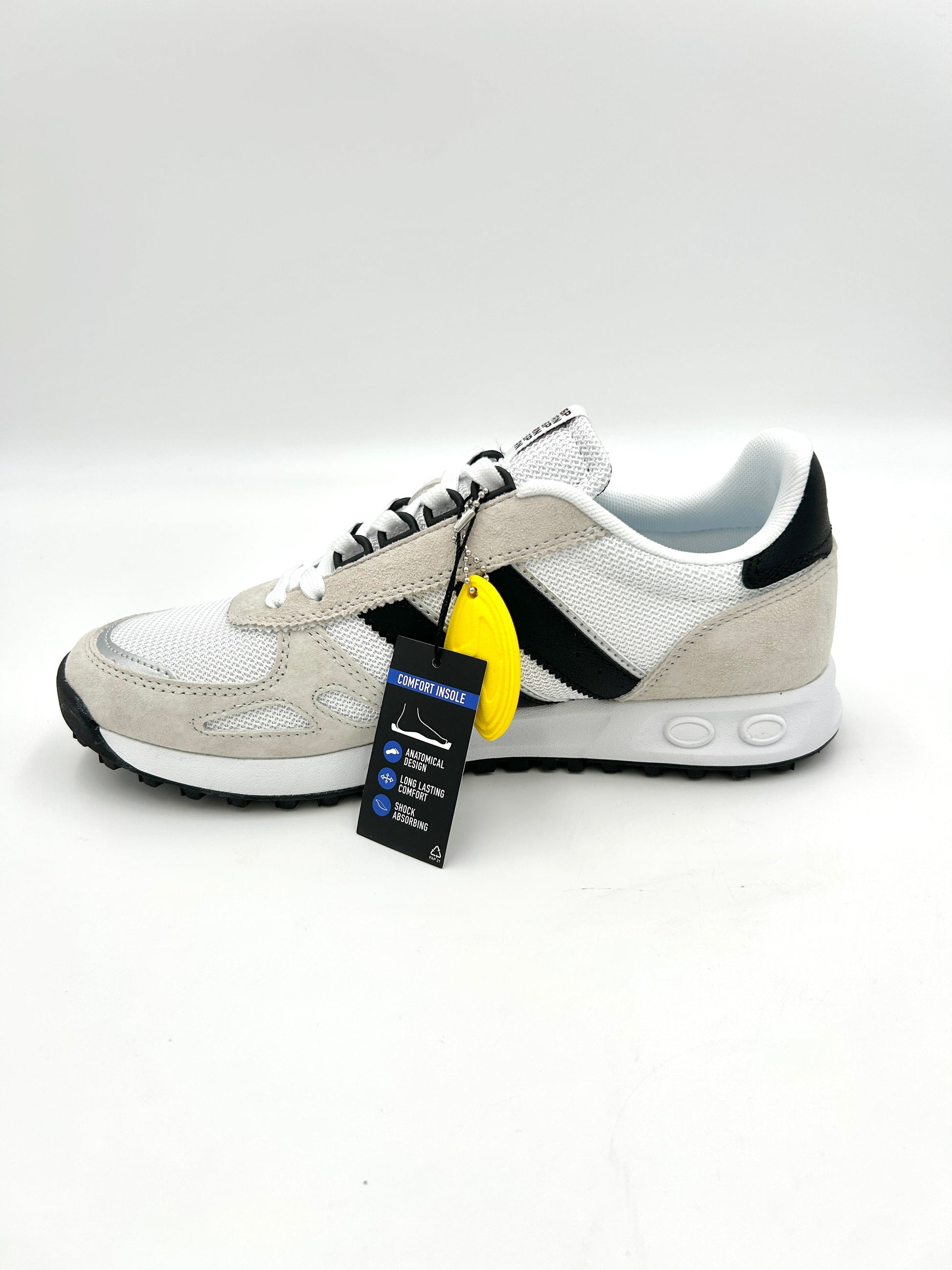 Soprani Sneakers uomo in memory foam - grigio e blu - Soprani