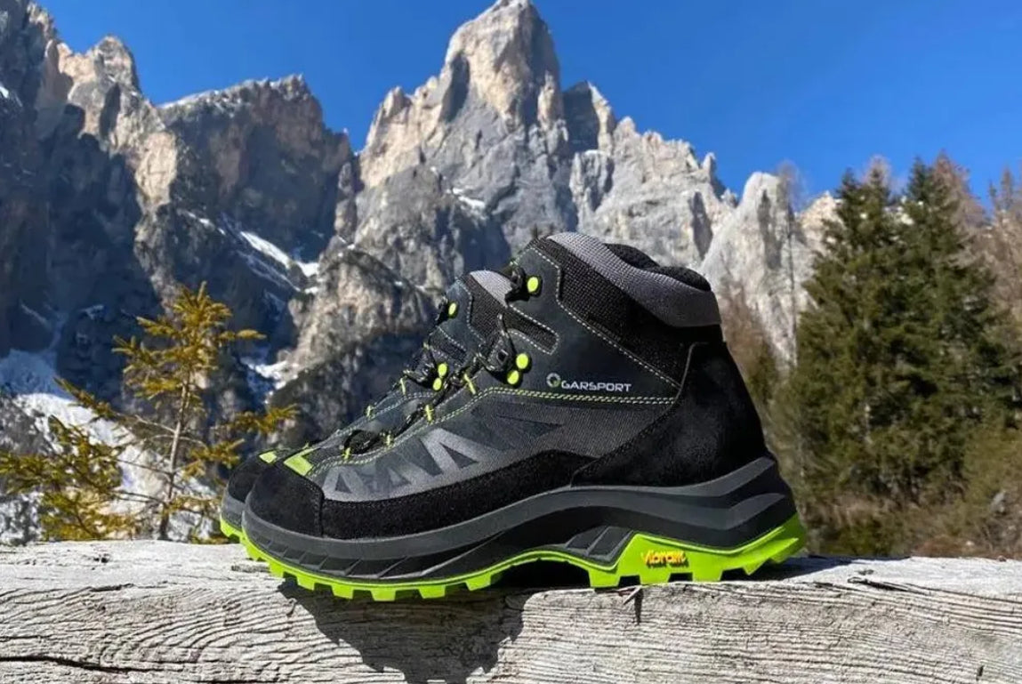 Garsport Scarpone da trekking Giau Mid wp /Nero lime - Garsport