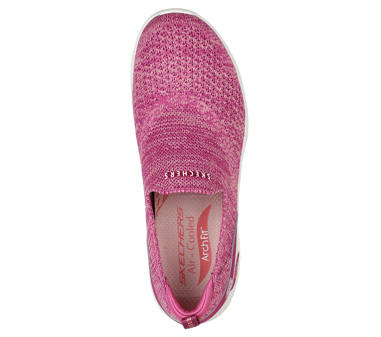 Skechers Slip on Arch fit Refine pink raspberry - Sebastiano Calzature