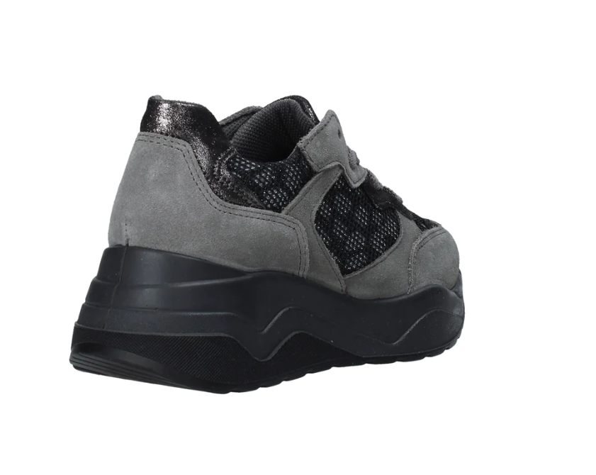 Igi&co Sneakers platform fantasia - grigio nero - Igi&co