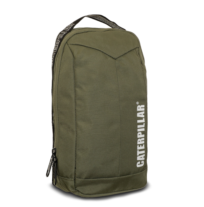 Caterpillar Zaino monospalla Sling bag - verde militare - Caterpillar