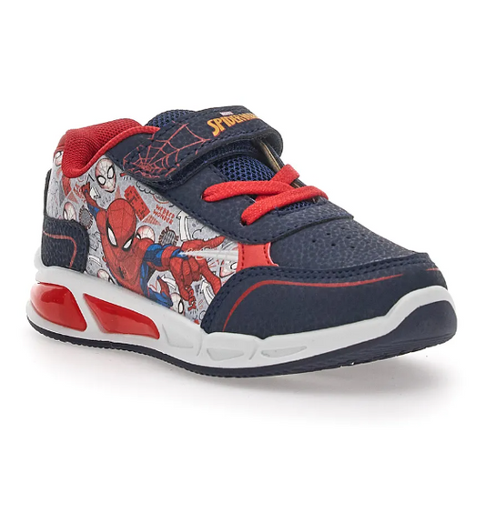 Marvel Sneakers Spiderman con luci chiusura a strappo - Sebastiano Calzature