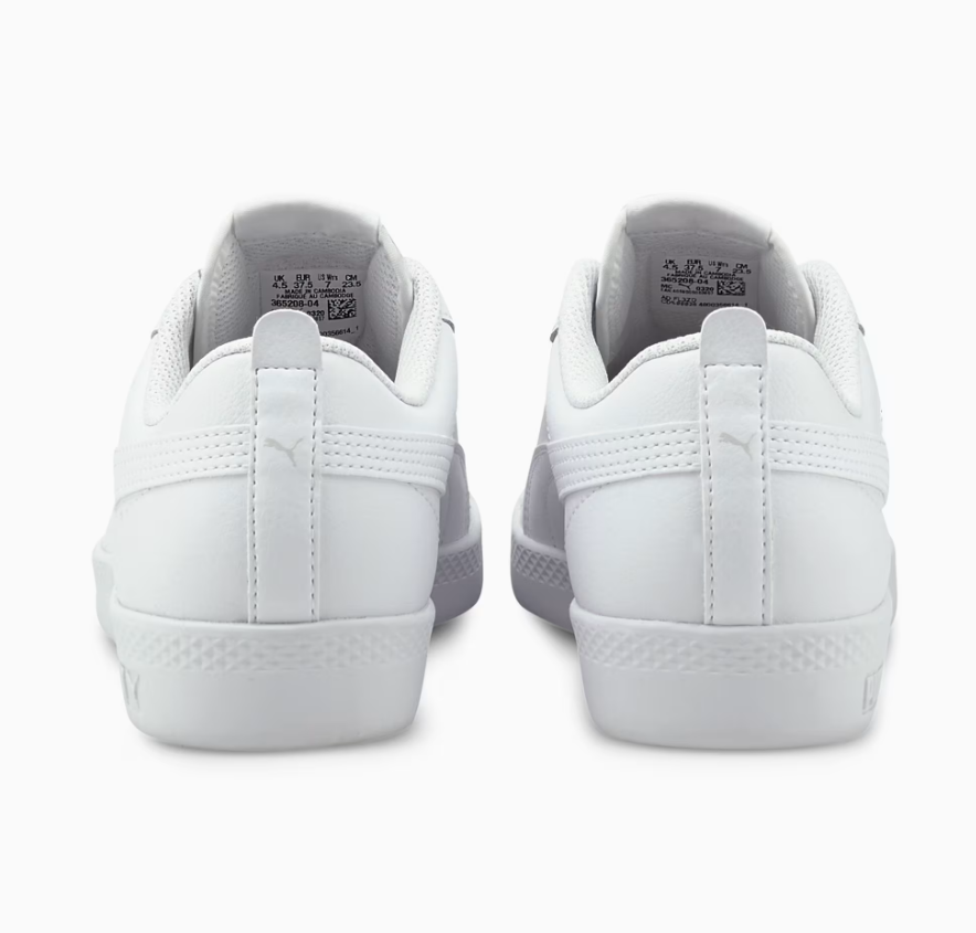 Puma Sneakers smash v2 logo white - Puma