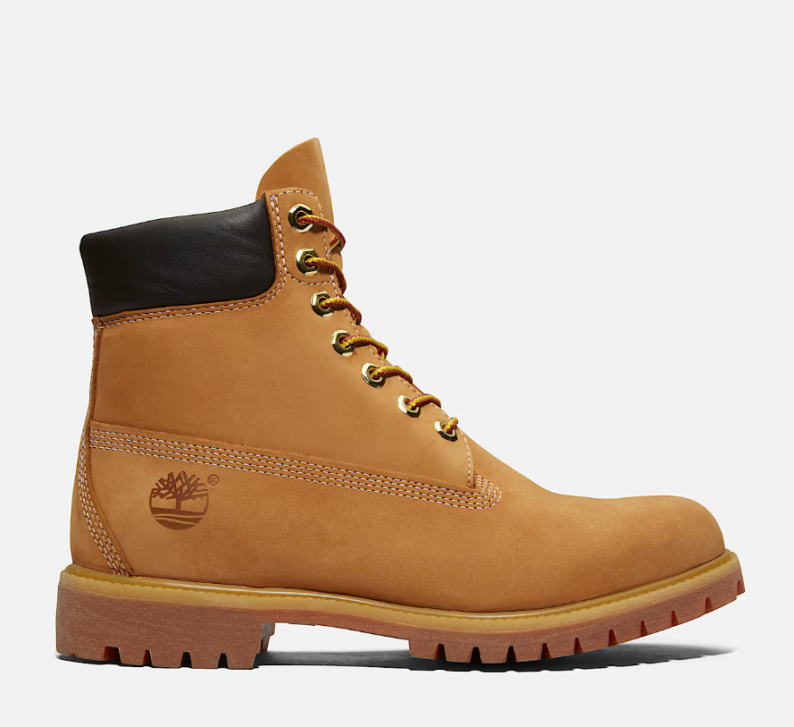 Timberland Stivale stringato Premium 6 inch da uomo - giallo - timberland