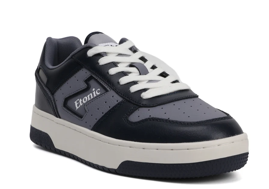 Etonic Sneakers The Doc in pelle blu scuro e azzurro polvere, bianco