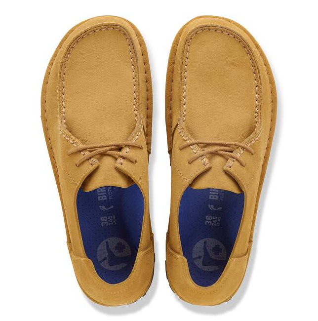 Birkenstock Utti lace Cork brown - pelle scamosciata - Birkenstock