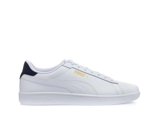 Puma Sneakers Smash v2 L White Peacoat gold - Puma