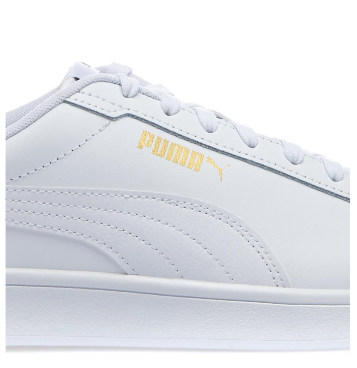 Puma Sneakers Smash v2 L White Peacoat gold - Puma