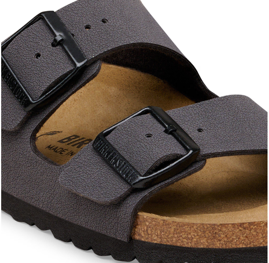 Birkenstock Arizona Birko-flor Velvet gray - Birkenstock