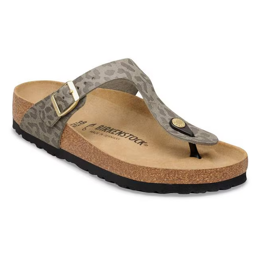 Birkenstock Gizeh leo gray taupe /Regular fit - Birkenstock