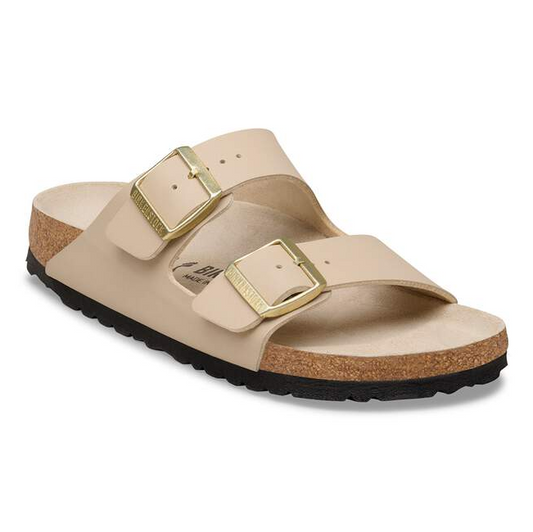 Birkenstock Arizona Birko flor Triples Sandcastle/oyster /Narrow fit - Birkenstock