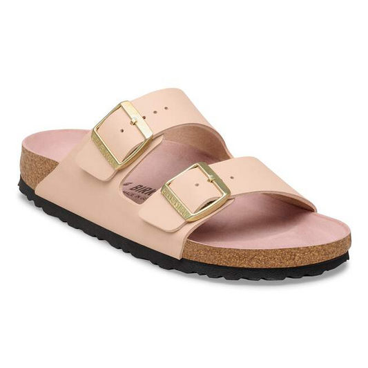 Birkenstock Arizona Birko-flor Triples new beige pink clay - Sebastiano Calzature