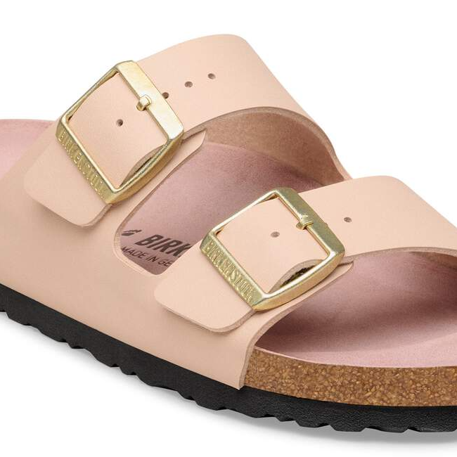 Birkenstock Arizona Birko-flor Triples new beige pink clay - Sebastiano Calzature