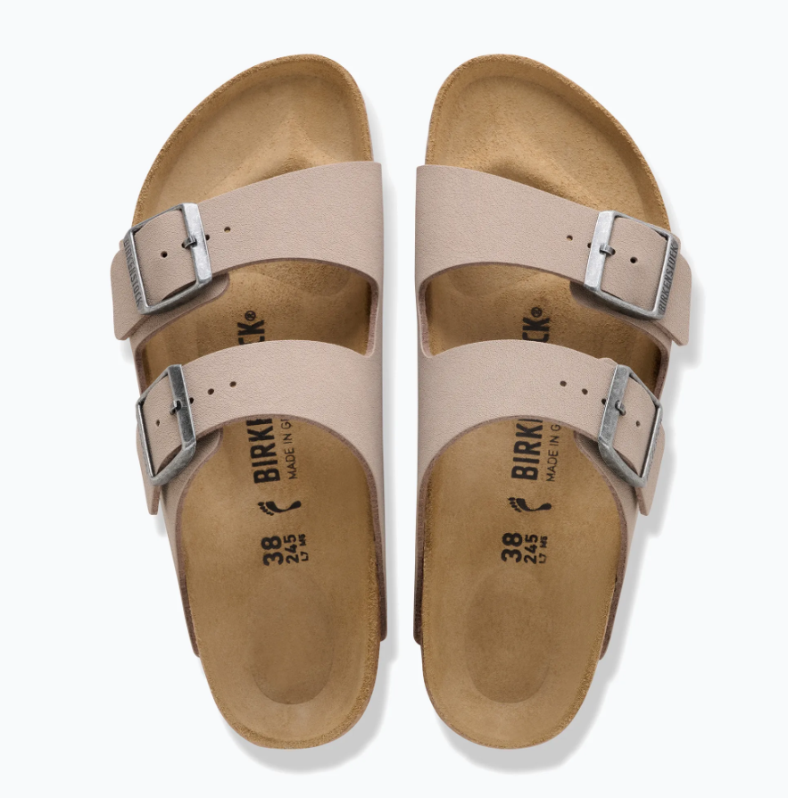 Birkenstock Arizona Birko-flor Gray taupe /Narrow fit - Birkenstock