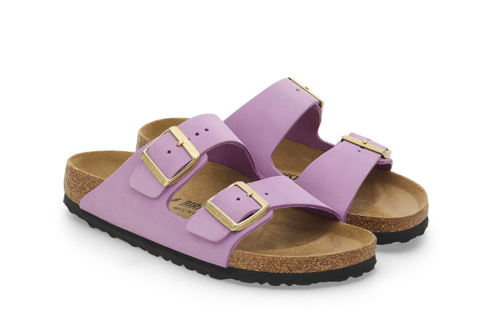 Birkenstock Arizona Nubuck Leather crocus /Narrow fit - Birkenstock