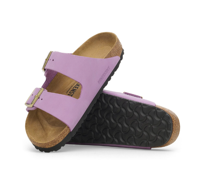 Birkenstock Arizona Nubuck Leather crocus /Narrow fit - Birkenstock