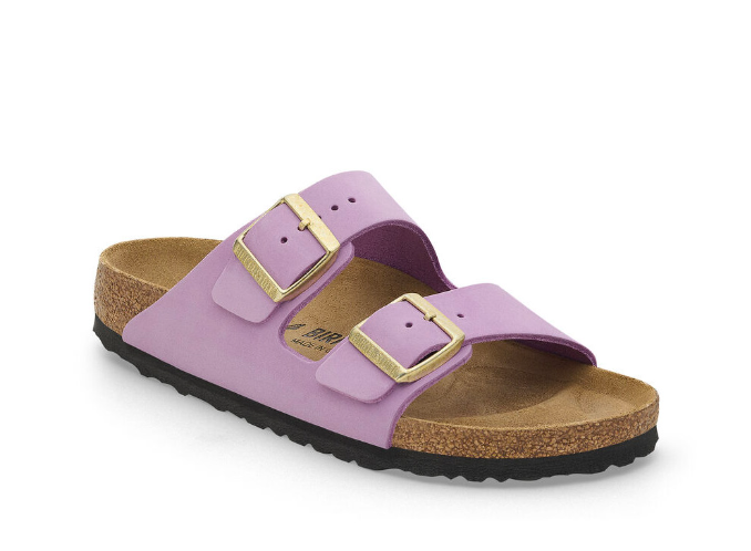 Birkenstock Arizona Nubuck Leather crocus /Narrow fit - Birkenstock