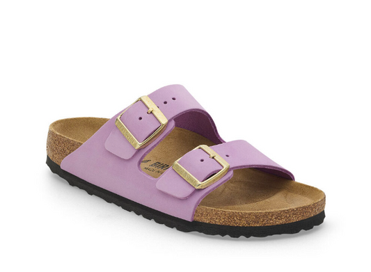 Birkenstock Arizona Nubuck Leather crocus /Narrow fit - Birkenstock
