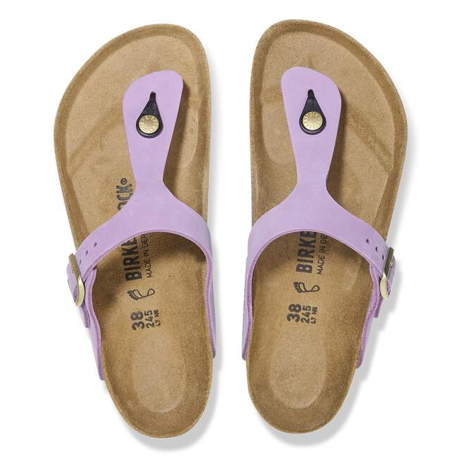 Borkenstock Gizeh Nubuck Leather cocus /Regular fit - Birkenstock