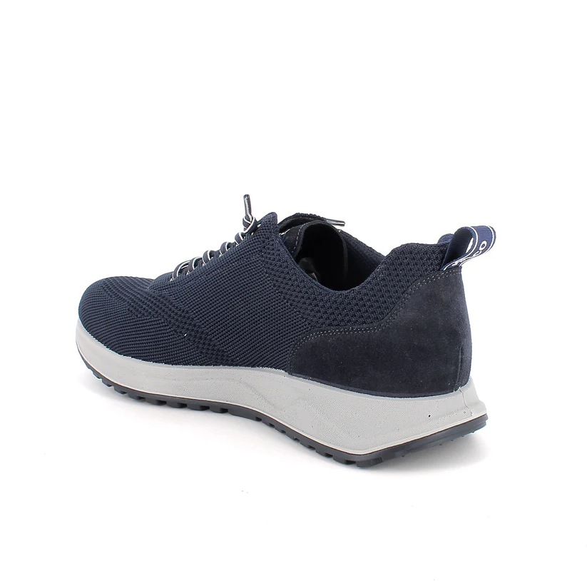 Igi&co Sneakers in tessuto da uomo, blu - Igi&co
