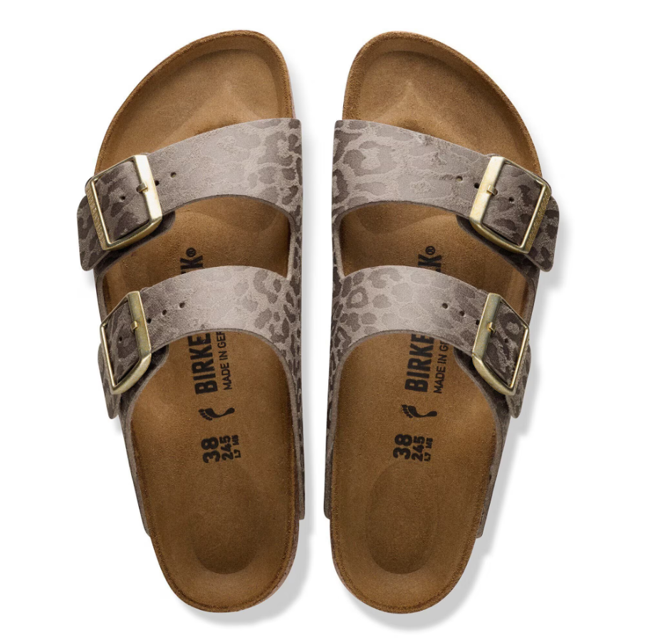 Birkenstock Arizona Leo Gray Taupe - Birkenstock