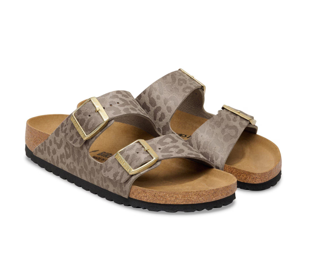 Birkenstock Arizona Leo Gray Taupe - Birkenstock