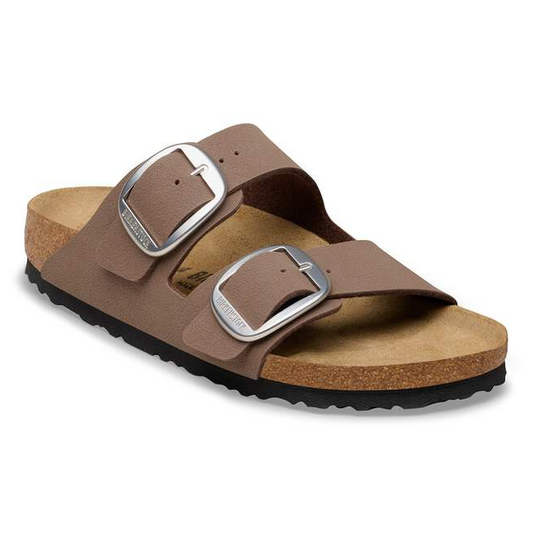 Birkenstock Arizona Big Buckle Birko-Flor Nubuck - Mocca /Narrow fit - Birkenstock