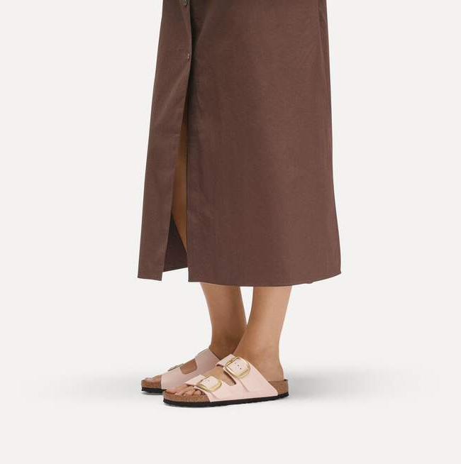 Birkentock Arizona Big Buckle Light Rose /Narrow fit - Birkenstock