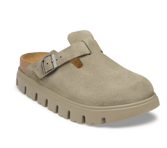 Papillio by Birkenstock Boston PAP Chunky, taupe /Narrow fit - Birkenstock
