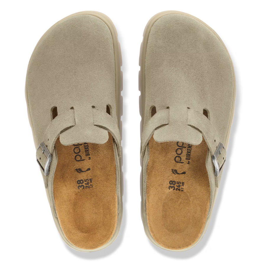 Papillio by Birkenstock Boston PAP Chunky, taupe /Narrow fit - Birkenstock