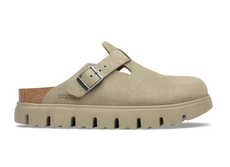 Papillio by Birkenstock Boston PAP Chunky, taupe /Narrow fit - Birkenstock