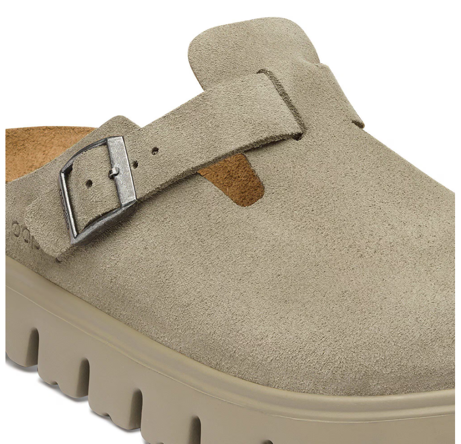 Papillio by Birkenstock Boston PAP Chunky, taupe /Narrow fit - Birkenstock