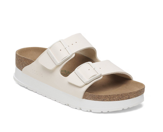 Papillio by Birkenstock Arizona PAP FLEX Platform, eggshell /Narrow fit - Birkenstock