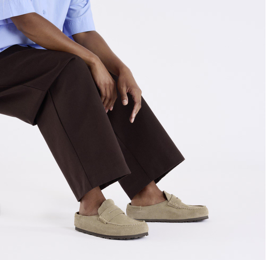 Birkenstock Naples Wrapped pelle scamosciata /Calzata stretta - Birkenstock