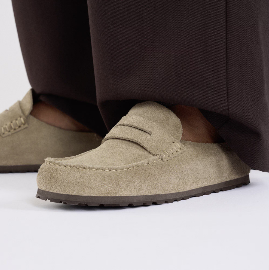 Birkenstock Naples Wrapped pelle scamosciata /Calzata stretta - Birkenstock