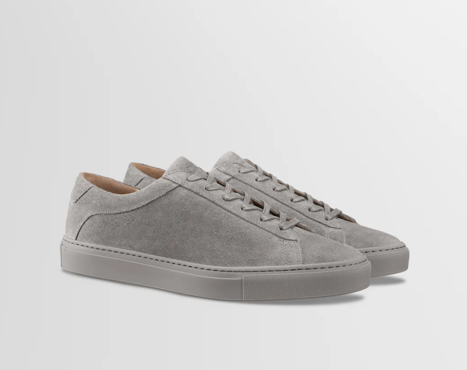 Koio Sneakers “Capri” Mineral man - Grey suede - Koio