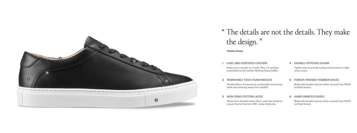 Koio Sneakers “Capri” Onyx man - Black - Koio