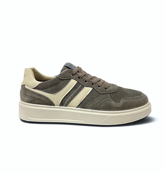 Igi&co Sneakers scamosciato a cassetta  / Grigio - Igi&co