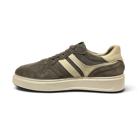 Igi&co Sneakers scamosciato a cassetta  / Grigio - Igi&co