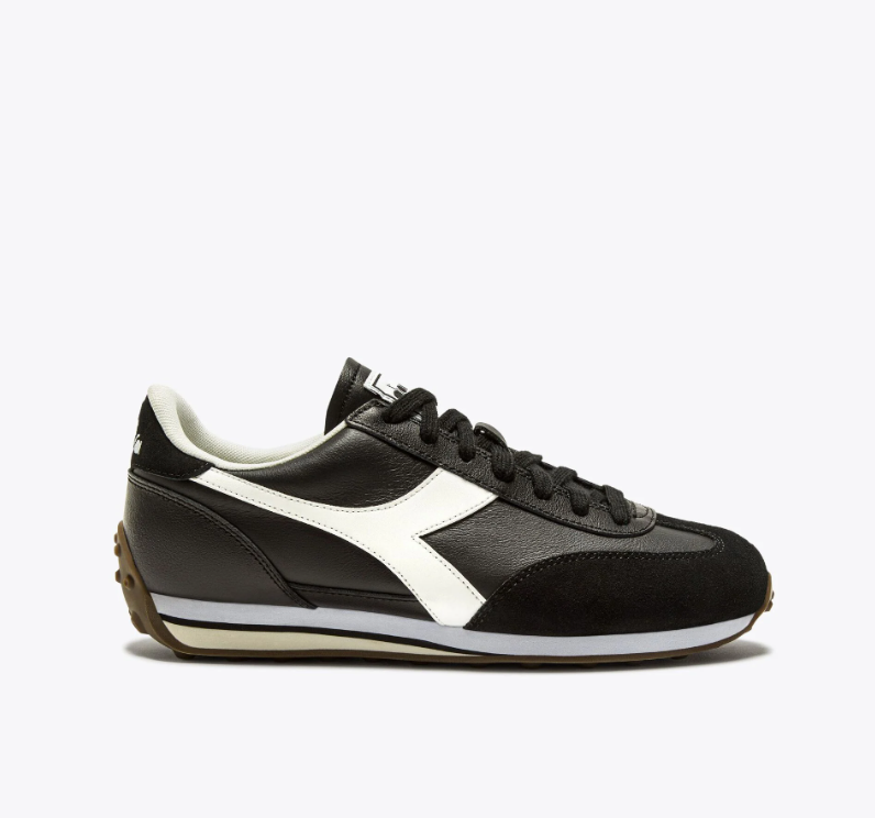 Diadora Sneakers low profile in pelle Rally L /Black - Diadora