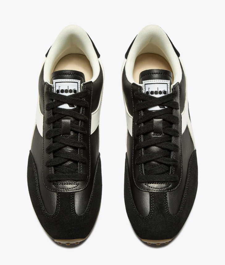 Diadora Sneakers low profile in pelle Rally L /Black - Diadora