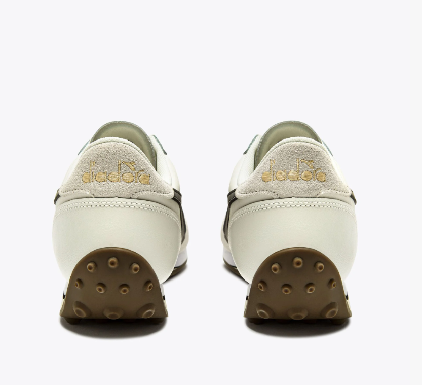 Diadora Sneakers low profile in pelle Rally L /Bianco - Diadora