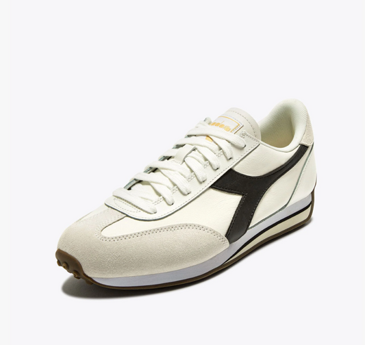 Diadora Sneakers low profile in pelle Rally L /Bianco - Diadora